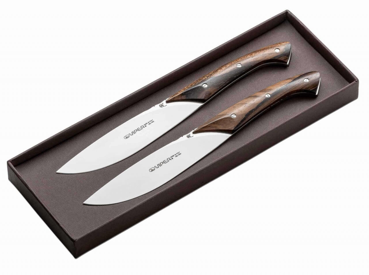 Viper Fiorentina Zirikote Steakmesser Set – Messerschmiede Kubesch
