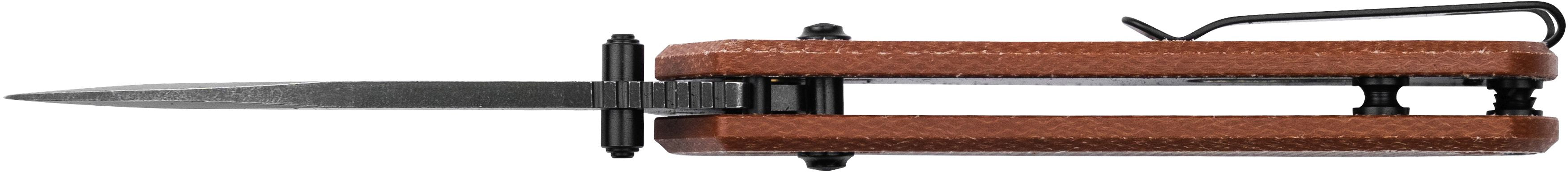 Rockstub Brown Micarta 2.0
