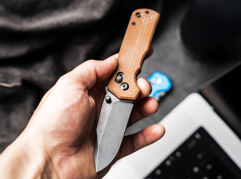 Rockstub Brown Micarta 2.0