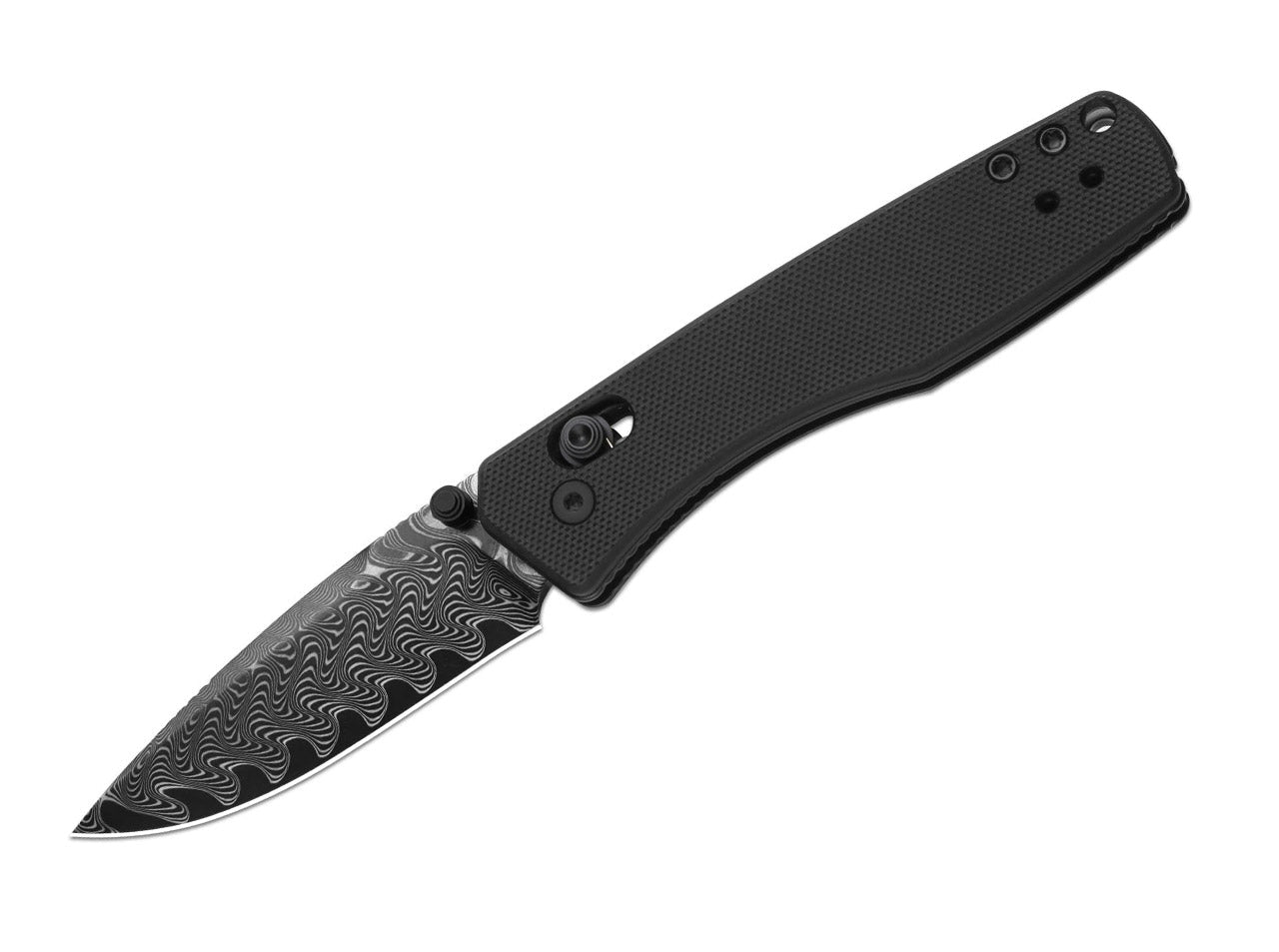 Aegis Damascus Black G10