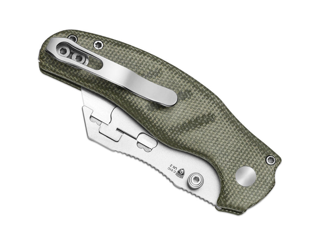 C01C Uti 2 5Cr15MoV Green Micarta
