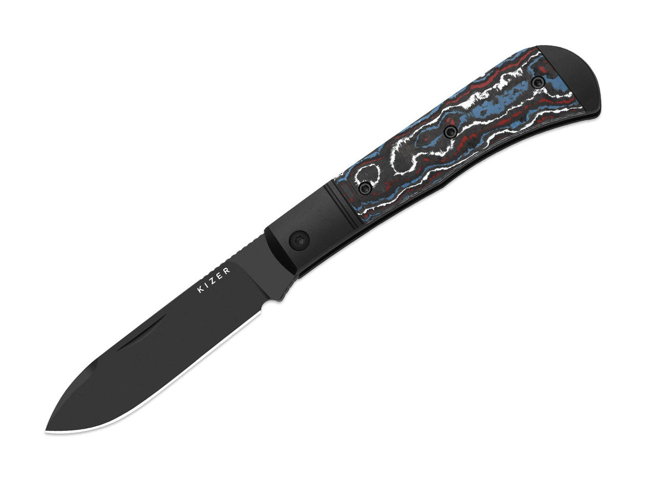 Trestle D S90V Black Aluminum & CF DLC