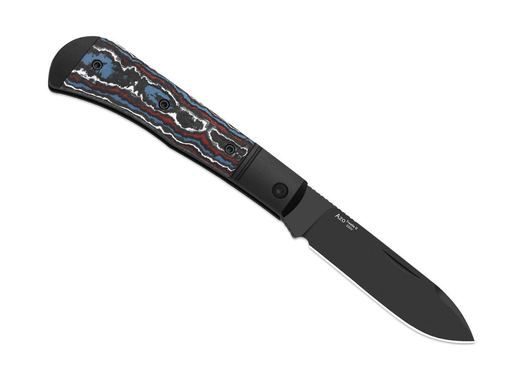 Trestle D S90V Black Aluminum & CF DLC