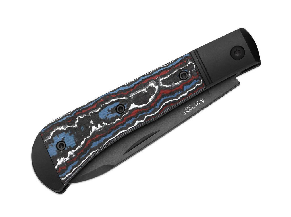 Trestle D S90V Black Aluminum & CF DLC