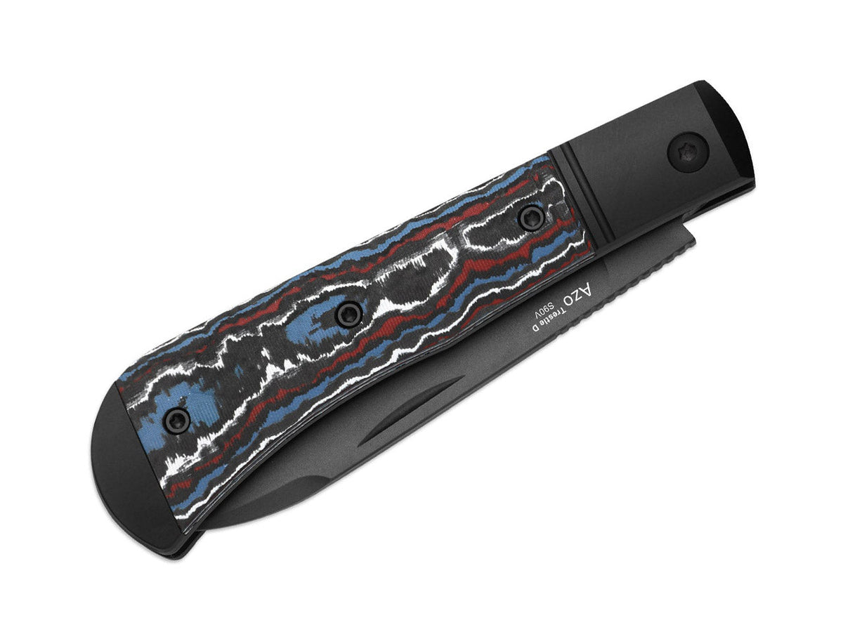 Trestle D S90V Black Aluminum & CF DLC