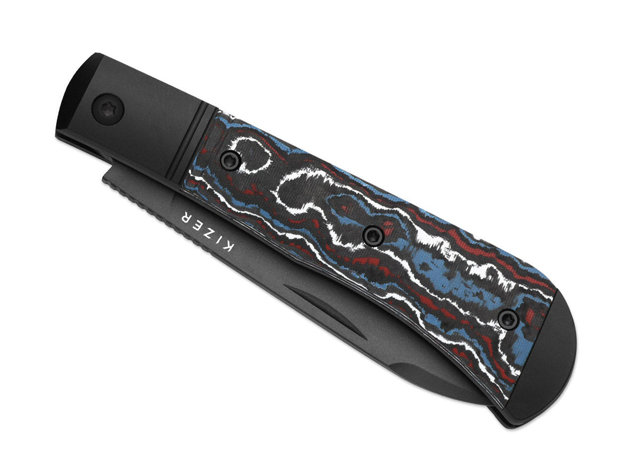Trestle D S90V Black Aluminum & CF DLC