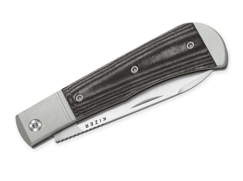 Trestle D Nitro-V Aluminum & Black Norplex UltreX Micarta