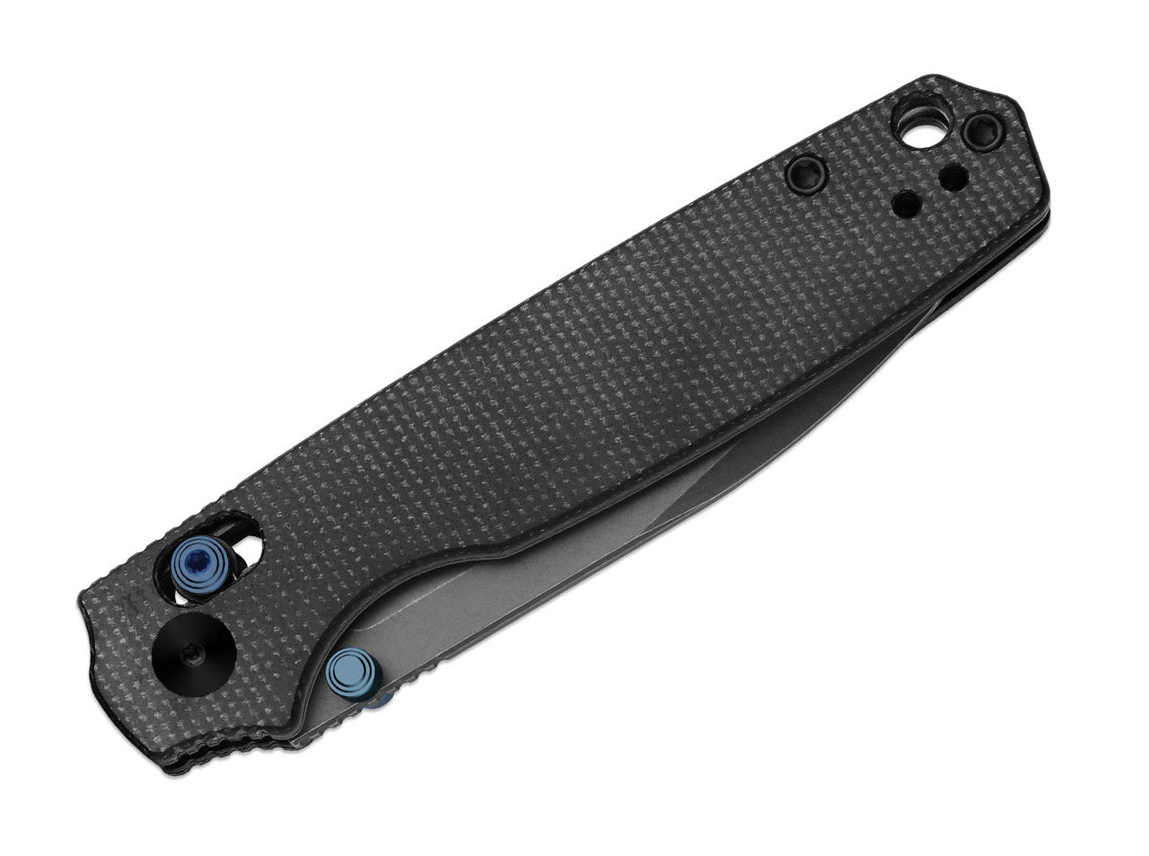 Pokiman CD AEB-L Black Micarta Grey Stonewash