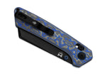 Madrac Nitro-V Blue & Grey Vortex Micarta