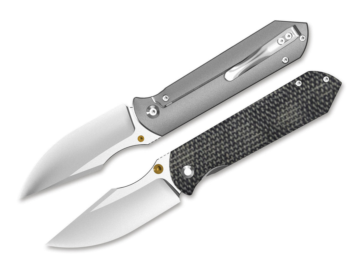 Harpoon Fold Elmax Ti & Black Norplex UltreX Micarta