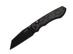 Wharning S45VN Black & White Norplex Ultrex Micarta PVD