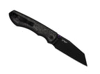 Wharning S45VN Black & White Norplex Ultrex Micarta PVD