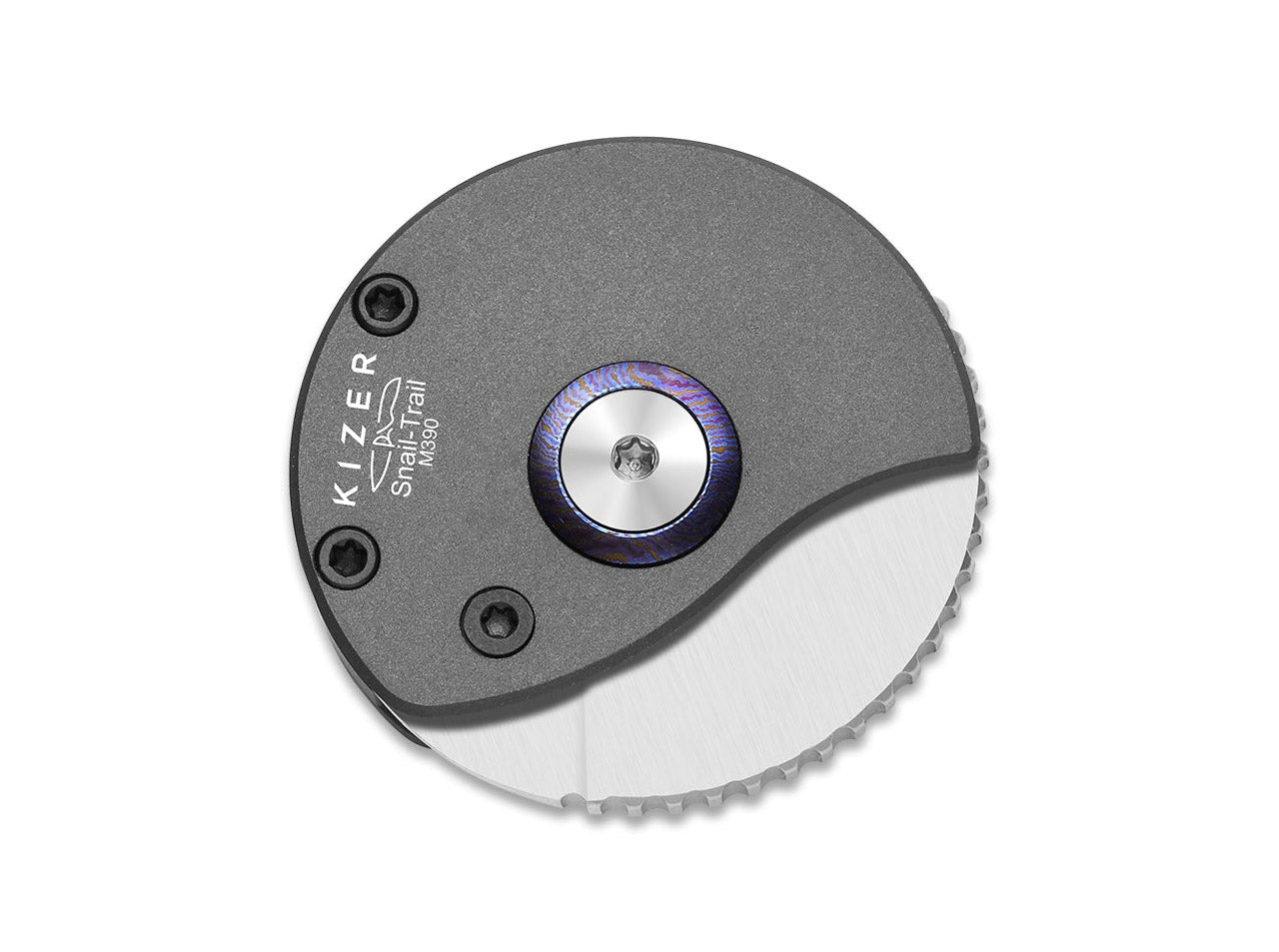 Snail-trail M390 Gray Aluminum