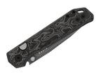 Begleiter 2.9 BD1N Black & White Vortex Pattern Micarta Grey PVD