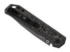 Begleiter 2.9 BD1N Black & White Vortex Pattern Micarta Grey PVD