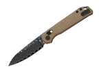 Begleiter 2.9 Damascus Brown Norplex UltreX Micarta