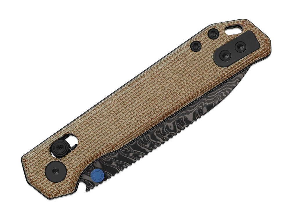 Begleiter 2.9 Damascus Brown Norplex UltreX Micarta