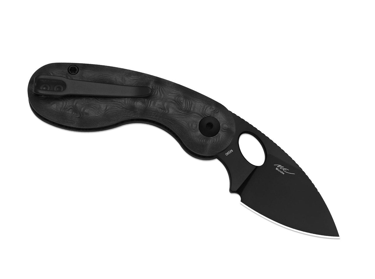 Microbe M390 FatCarbon Black Dune DLC