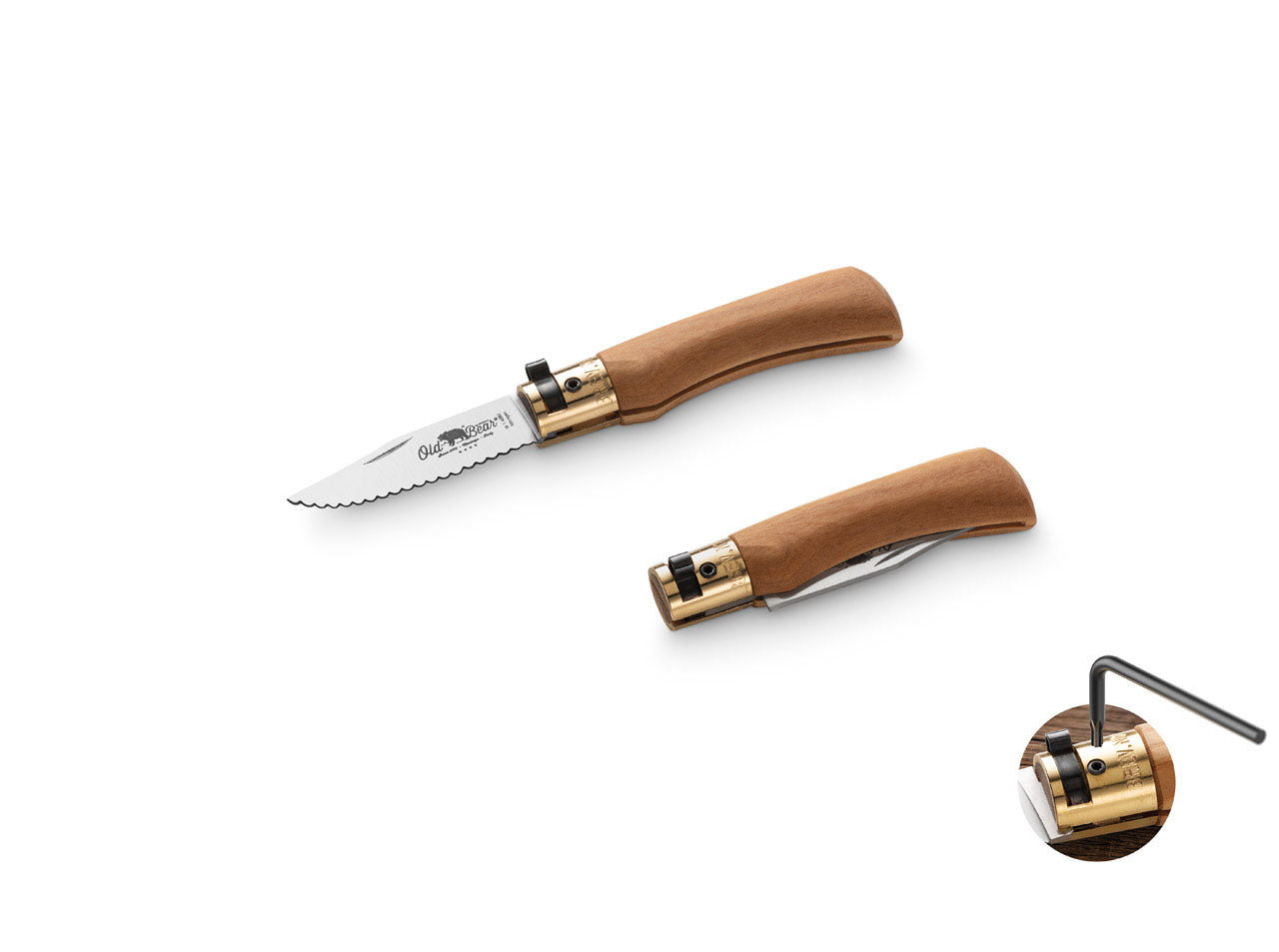 Classic 1.4060 Olive Serrated XS