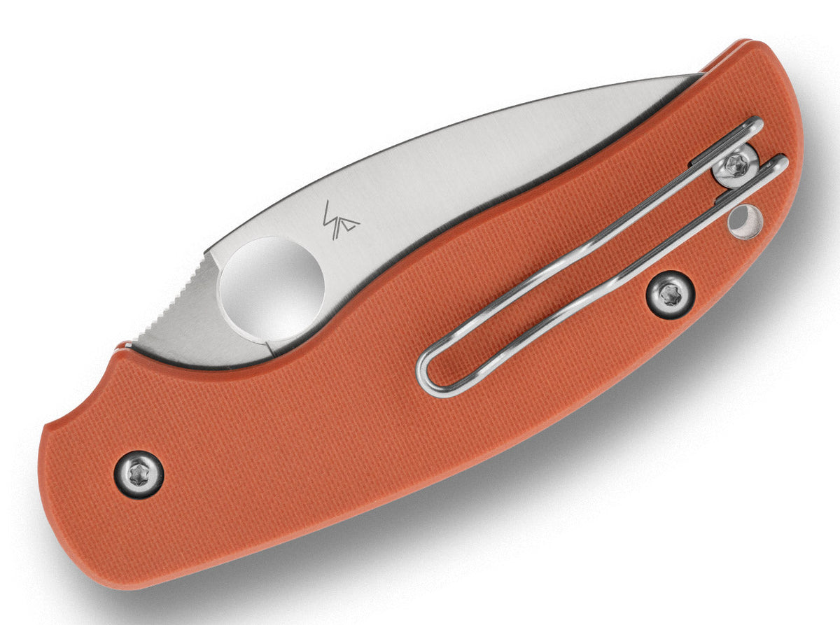Sage 6 CPM REX 121 Orange G10 PlainEdge