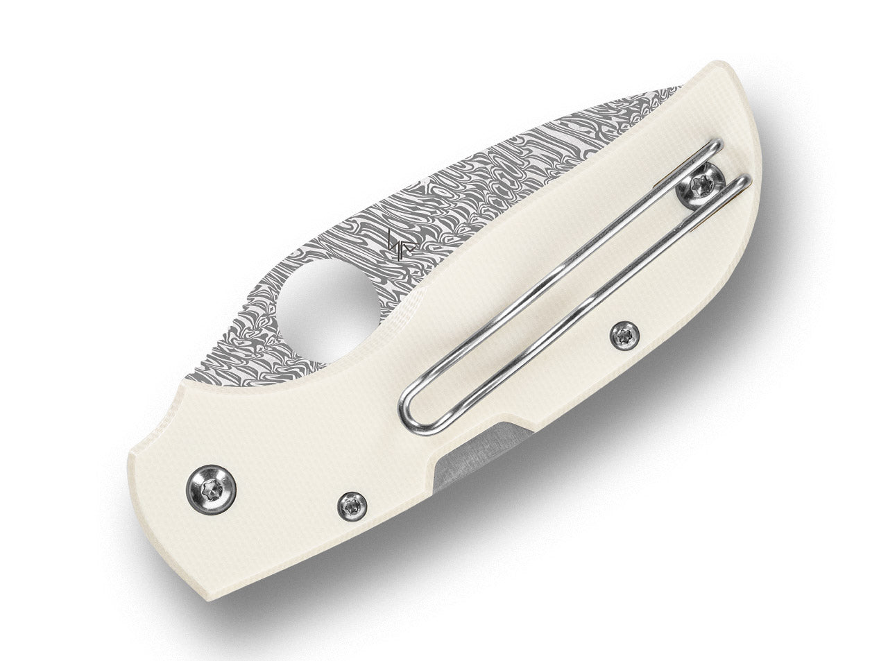 Chaparral Ivory G-10 Damasteel