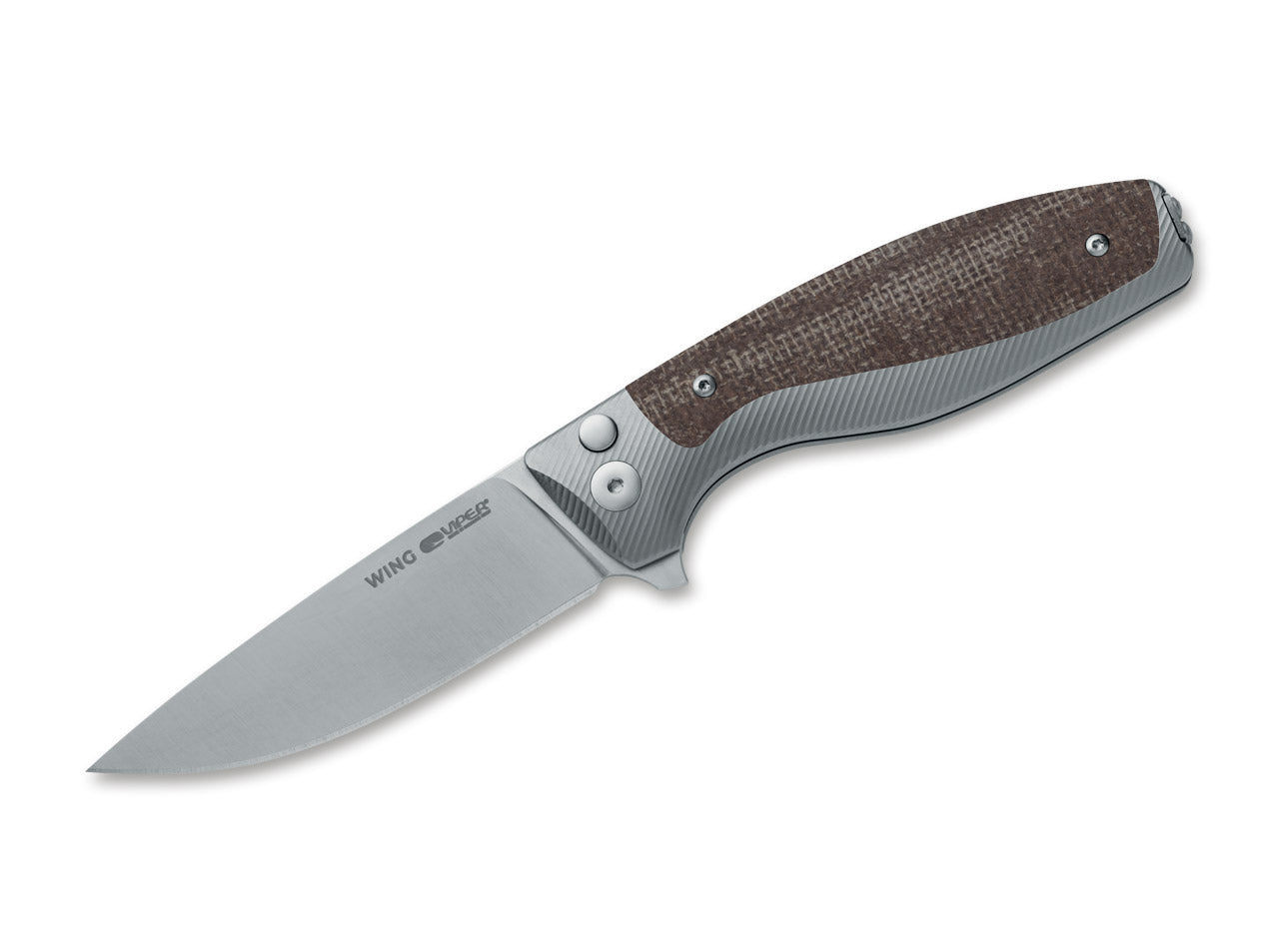 Wing Magnacut Ti Natural Yute Micarta