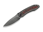 Winsome M390 Gray Ti Lava Flow Red CF