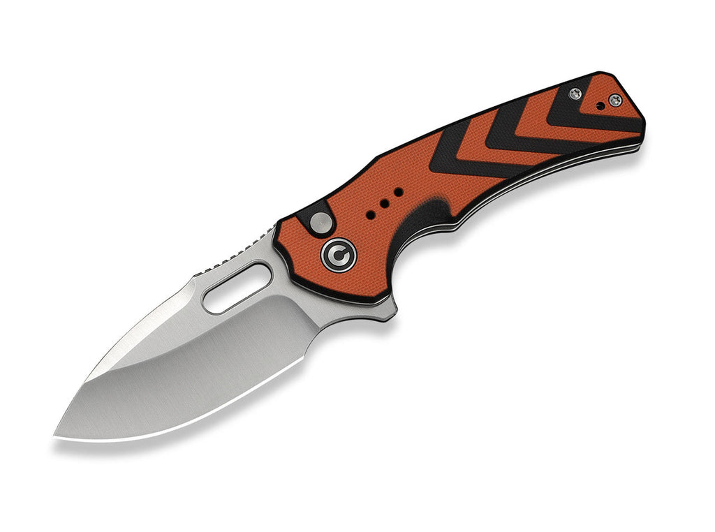 Vexron 14C28N Milled Orange & Black G10