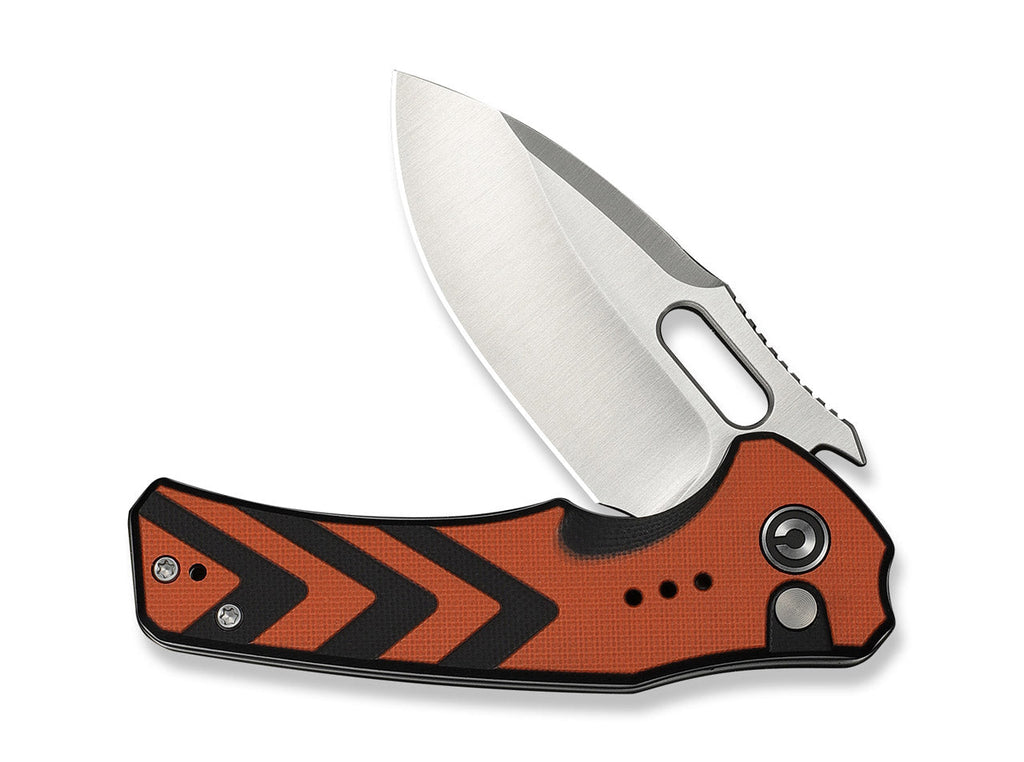 Vexron 14C28N Milled Orange & Black G10