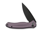 Button Lock Kitefin 14C28N Purple Aluminum Black Stonewash