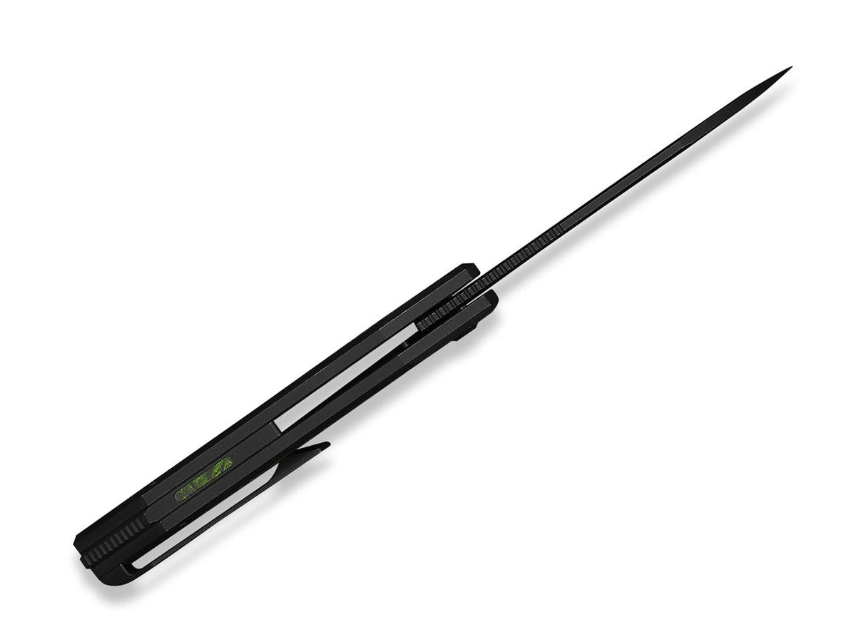 Inceptus M390 Black Ti Green & Black CF