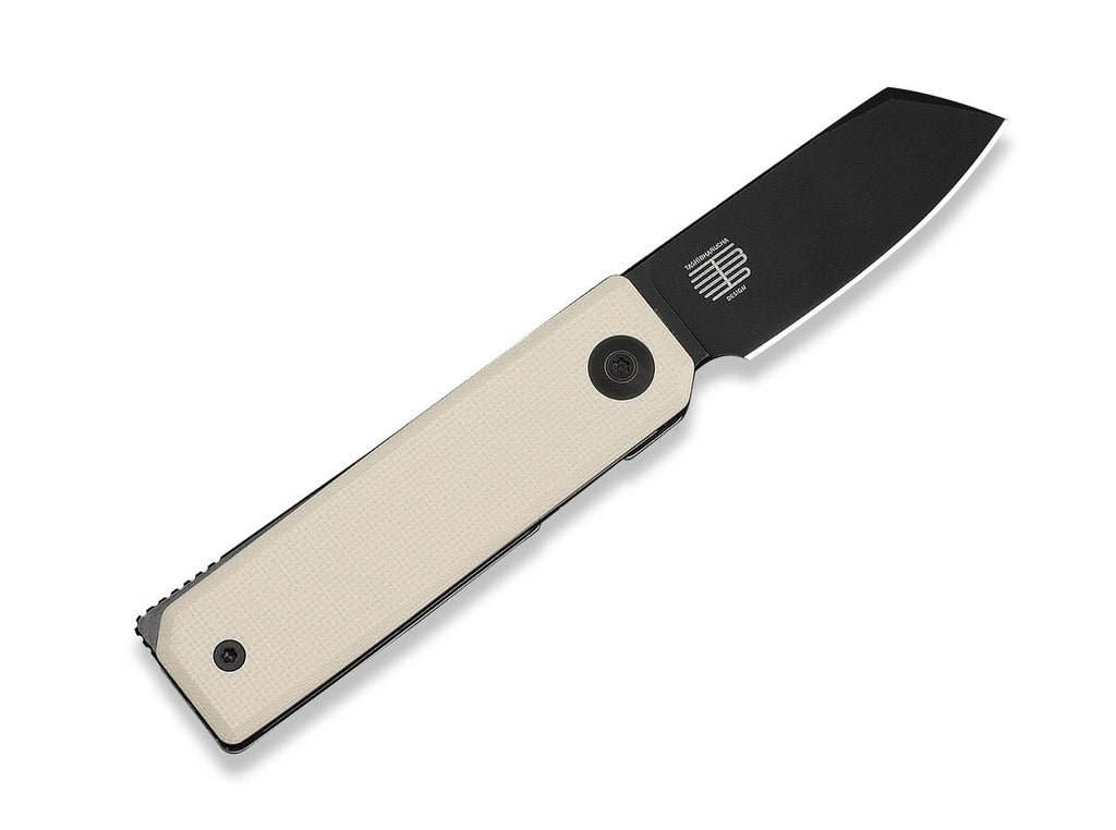 Kukei Nitro-V Ivory G10 Black Stonewash