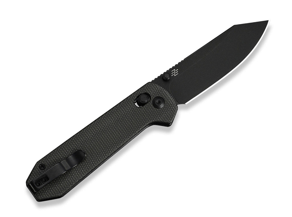 Over Yonder 14C28N Dark Green Micarta Black Stonewash