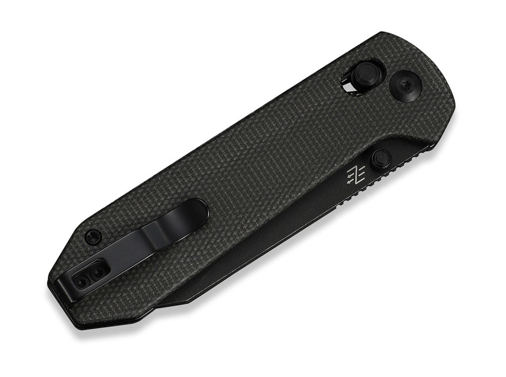 Over Yonder 14C28N Dark Green Micarta Black Stonewash