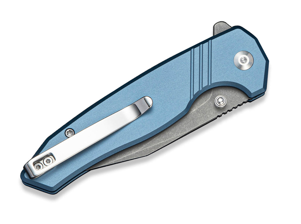 Selkyris D2 Blue Aluminum Gray Stonewash