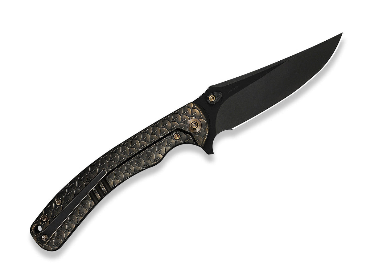 Dracarys M390 Bronze & Black Ti Black Stonewash Limited Edition