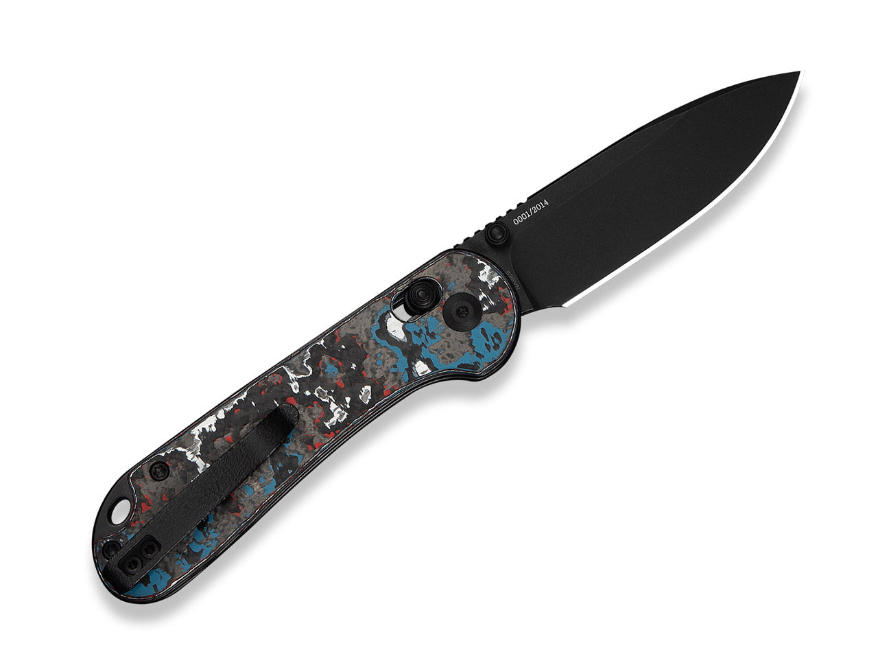 Elementum Crossbar Lock S35VN Nebula FatCarbon
