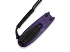Purr Nitro-V Purple & Black G10 Black Stonewash