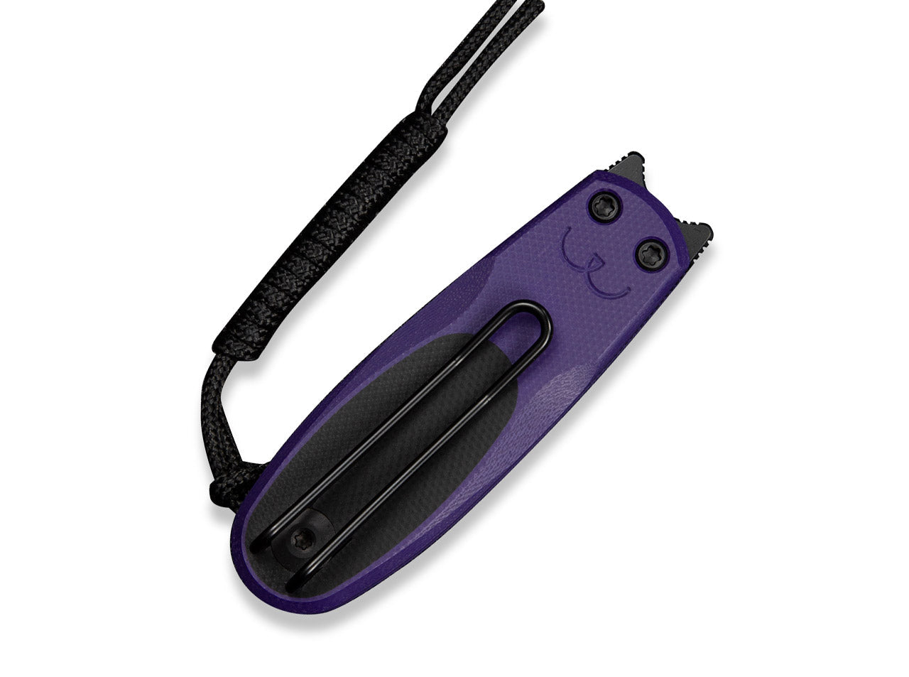 Purr Nitro-V Purple & Black G10 Black Stonewash