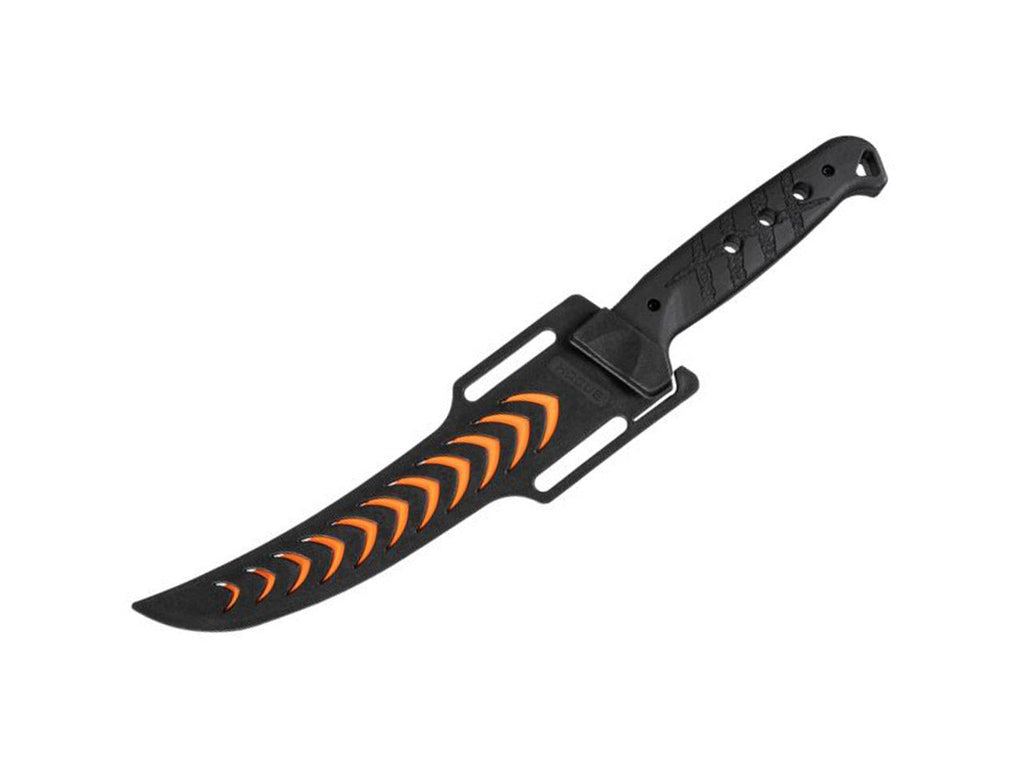 Bone Flex Boning Knife 7.125" MagnaCut Black Richlite Orange Cerakote