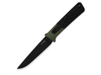 Area Eight AEB-L Green & Black G10 PVD