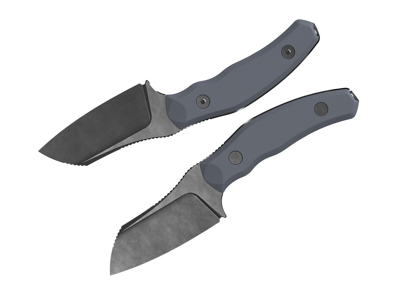 Bulldog Fix 14C28N Grey G10 Stonewash
