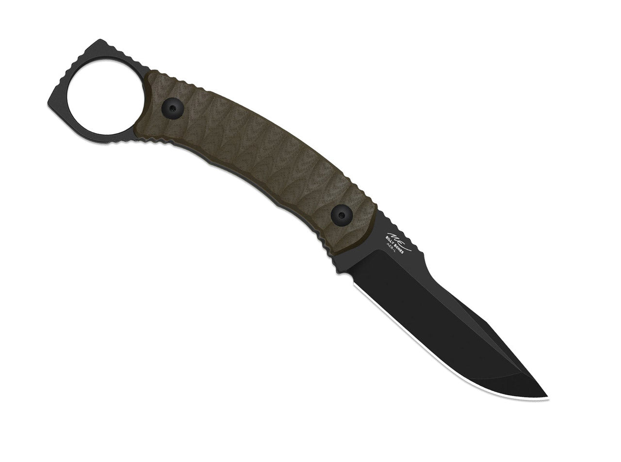 Billy Bones AEB-L Green G10 PVD