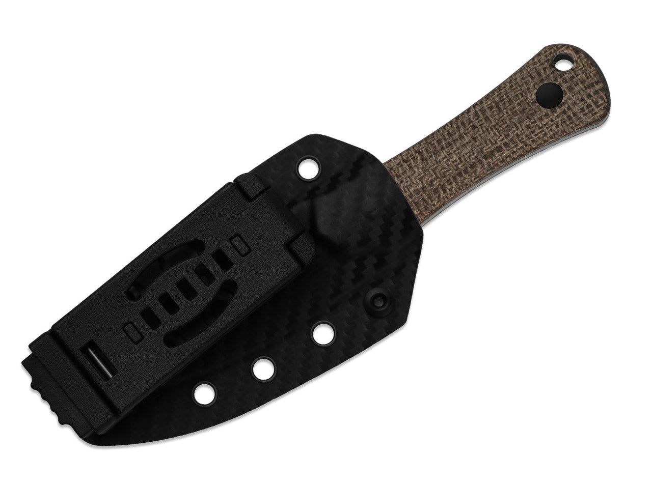 Bone Brown 3V Norplex UltreX Micarta DLC