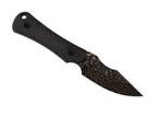 Bone Copper Damascus Black Micarta