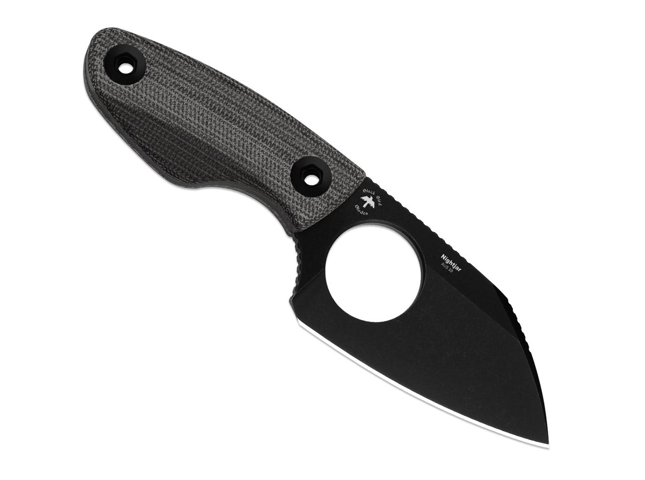 Nightjar AUS-10 Black Norplex UltreX Micarta PVD