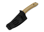 Momo Fix 3 S35VN Brown & Black Norplex UltreX Micarta CF