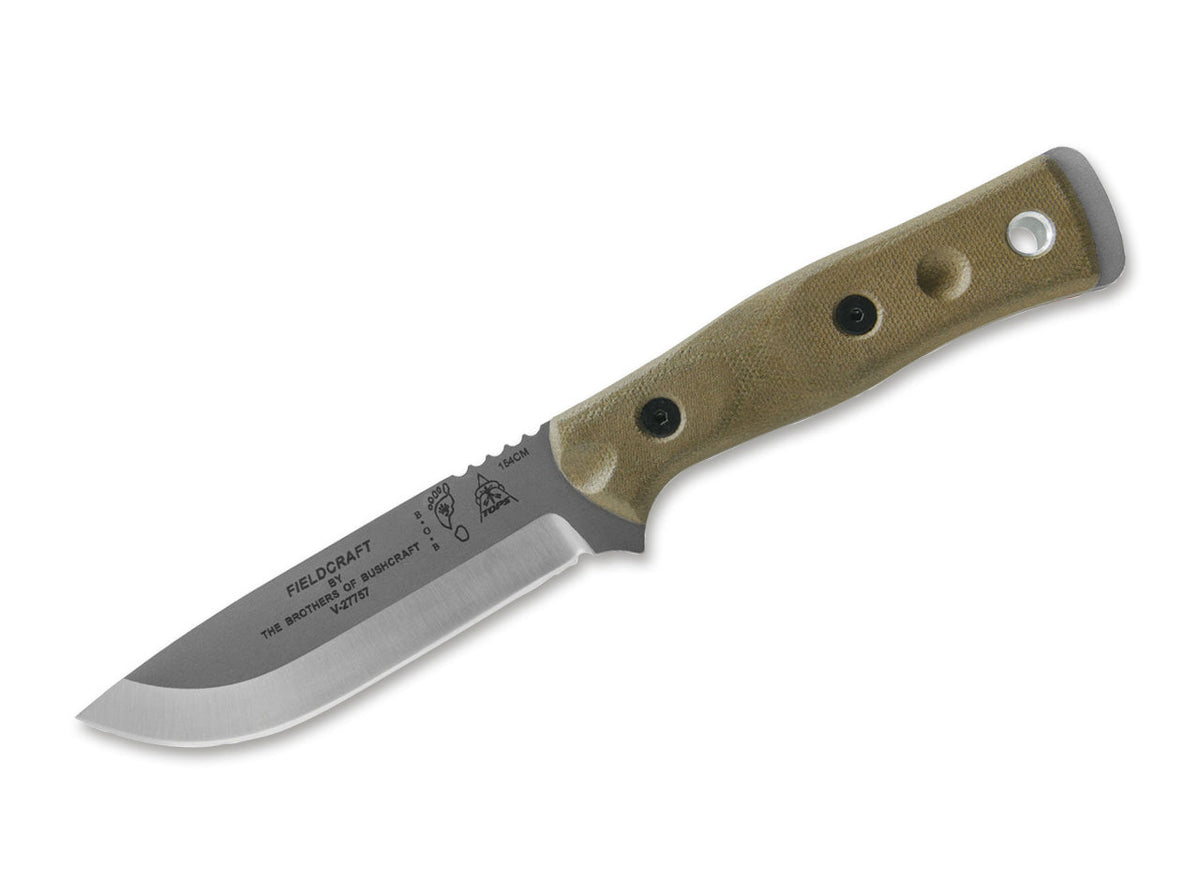 B.O.B. Fieldcraft Green Micarta
