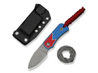 Baby Banter Fixed Blade Jump Edition Nitro-V Red White Blue G10