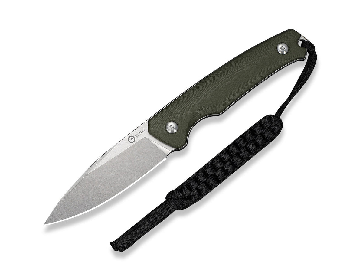Altus Fixed Blade 14C28N OD Green G10
